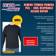 Camiseta Térmica Manga Larga Niño